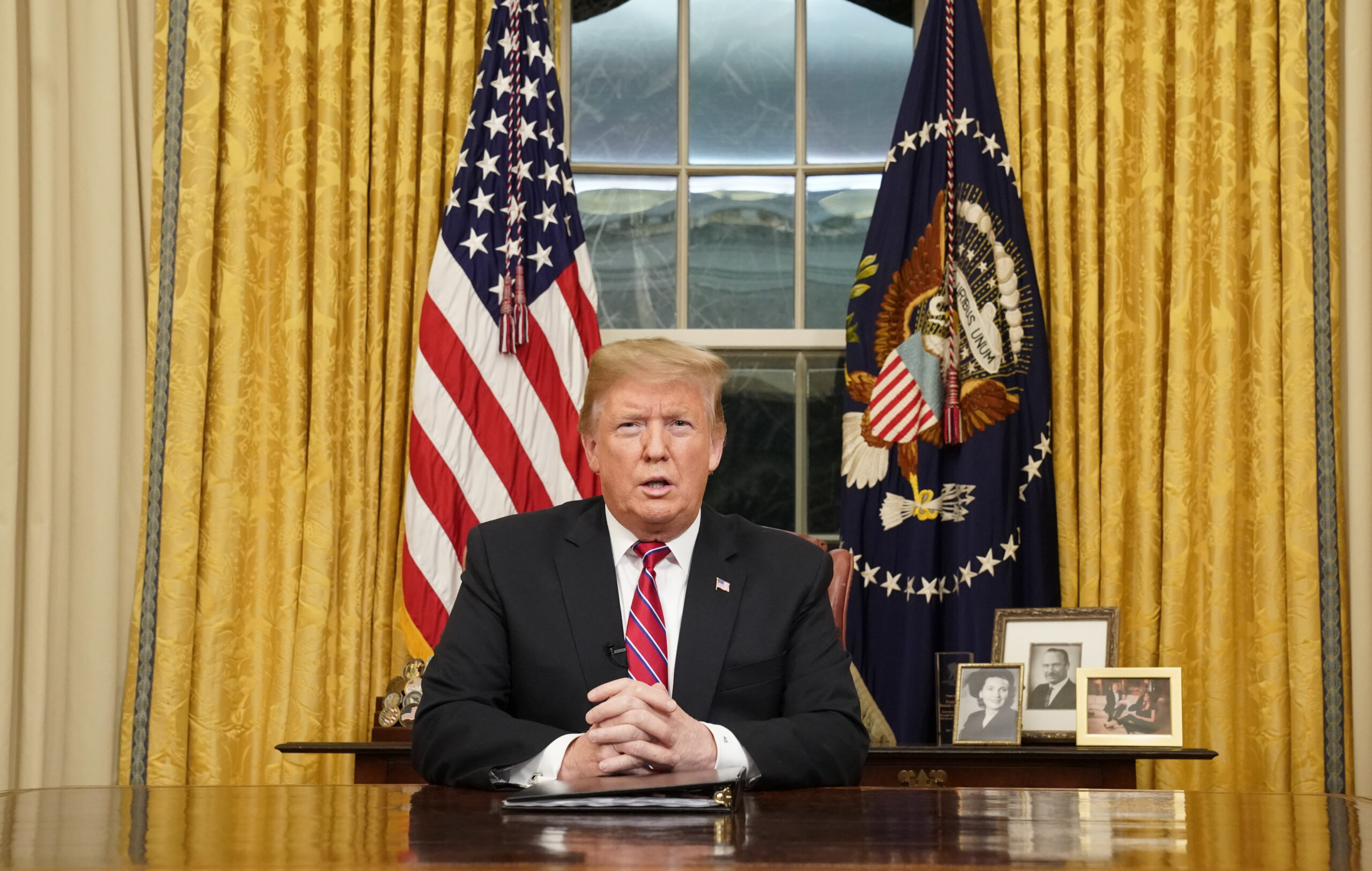 Trump calls for border wall to solve ‘crisis of the heart, crisis of the soul’