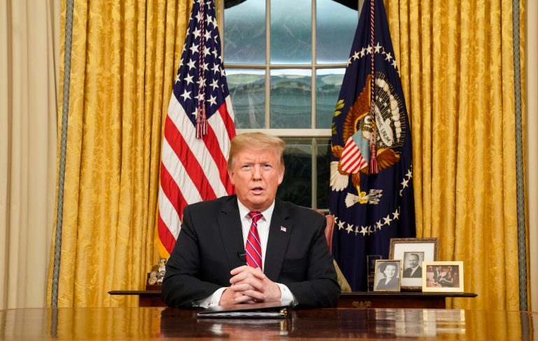 Trump calls for border wall to solve ‘crisis of the heart, crisis of the soul’