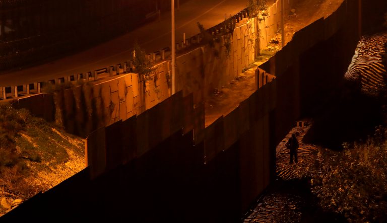 The United States-Mexico border wall, Wednesday, Jan. 9, 2019, in Tijuana, Mexico. 
