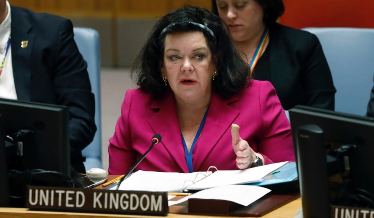 Britain to name UN envoy Karen Pierce as its first female ambassador to Washington
