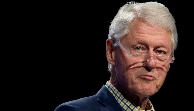 President Bill Clinton convenes the third meeting of the Clinton Global Initiative  Action Network on Post-Disaster Recovery, held at the Miramar Convention Center, in San Juan, Puerto Rico, Tuesday Jan. 29, 2019. 
