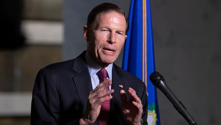 Sen. Richard Blumenthal, D-Conn., a member of the Senate Judiciary Committee.