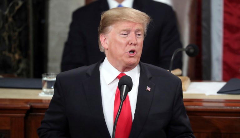 President Trump delivers his State of the Union address.