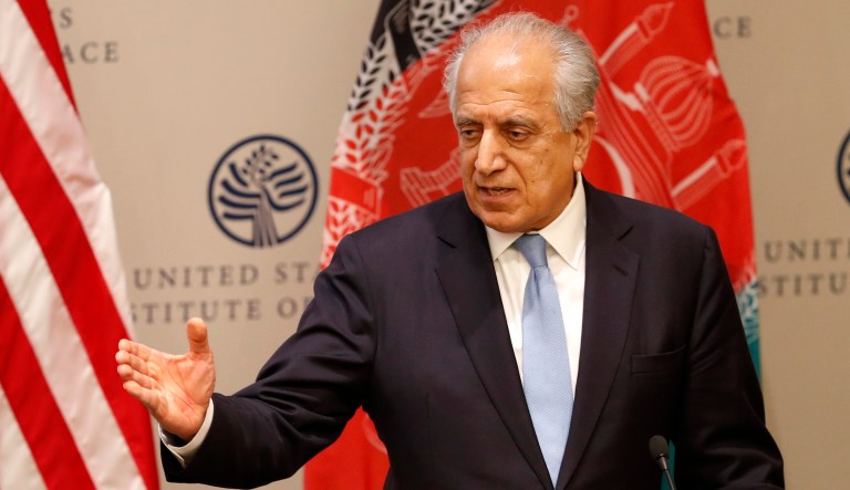 Special Representative for Afghanistan Reconciliation Zalmay Khalilzad speaks in D.C.