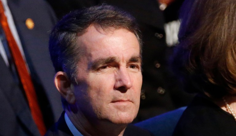 Virginia Gov. Ralph Northam is pictured.