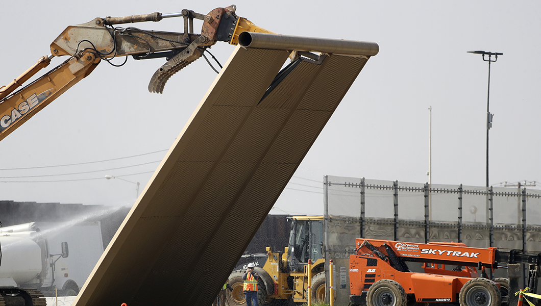Biden orders an ‘immediate pause’ on all border wall construction