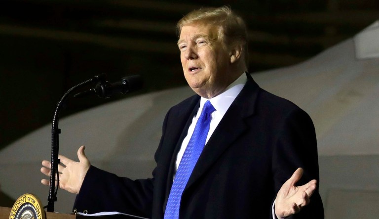 President Trump speaks.