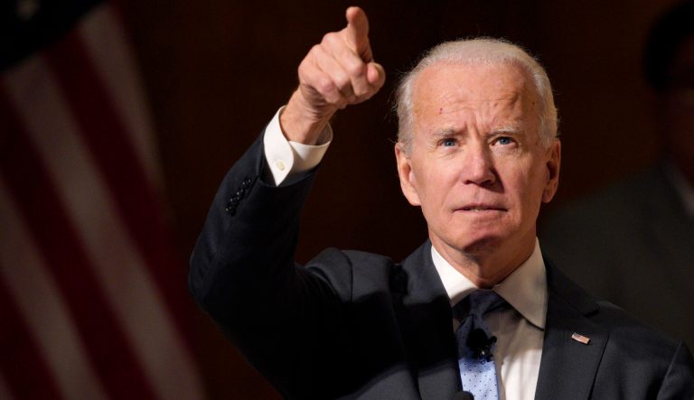 Former Vice President Joe Biden speaks at the Chuck Hagel Forum in Global Leadership, on the campus of the University of Nebraska-Omaha, in Omaha, Neb., Thursday, Feb. 28, 2019. 
