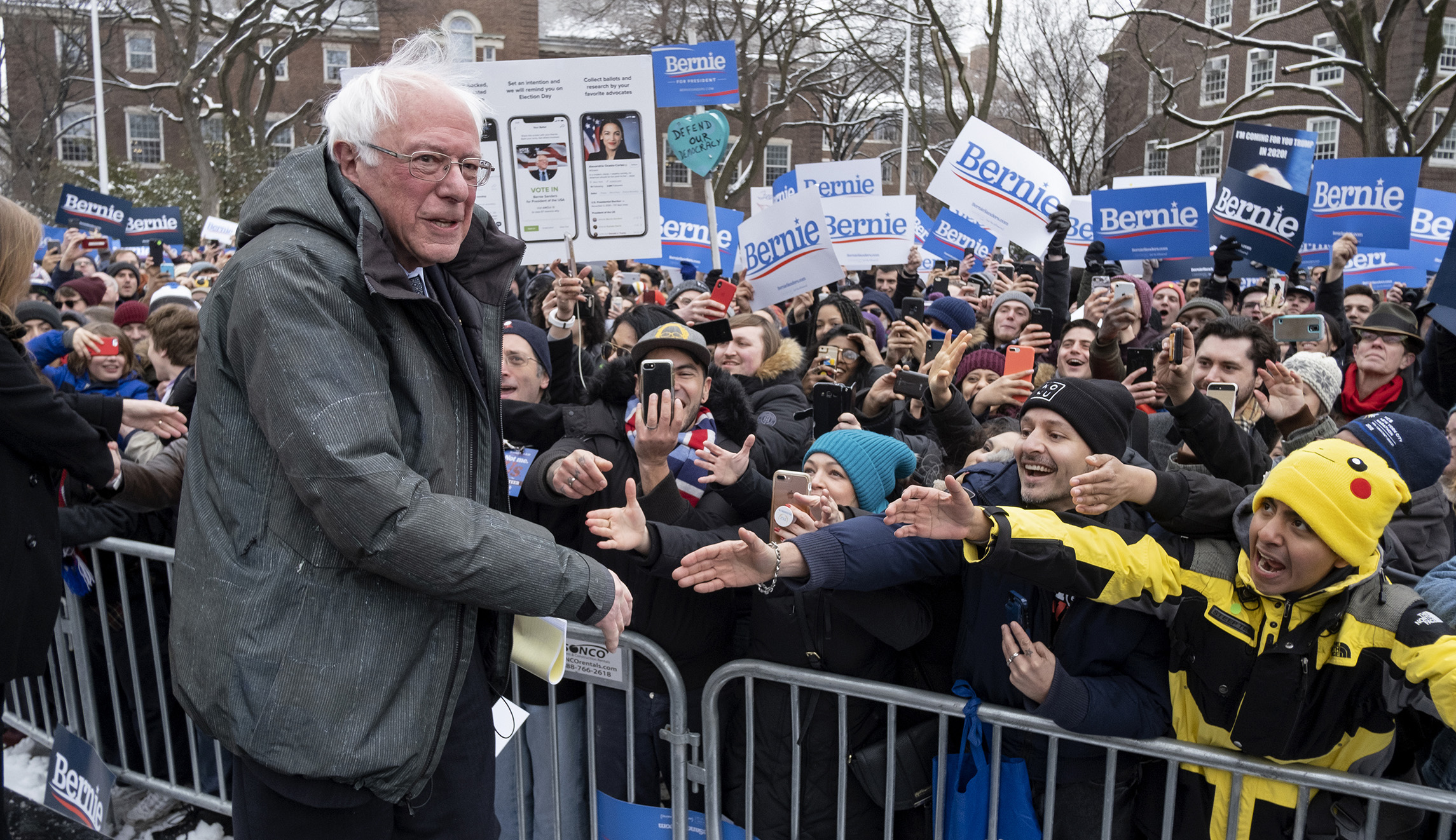 Sanders proposes deep cuts to military funding at campaign launch