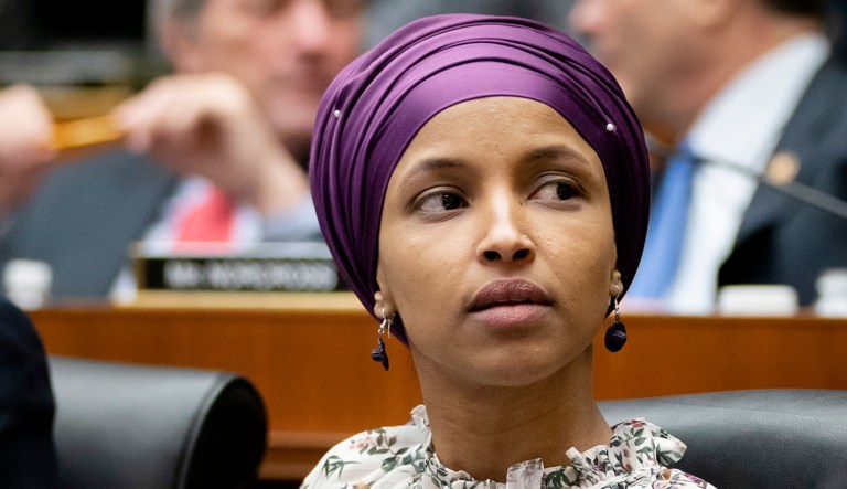 Rep. Ilhan Omar, D-Minn., is shown.