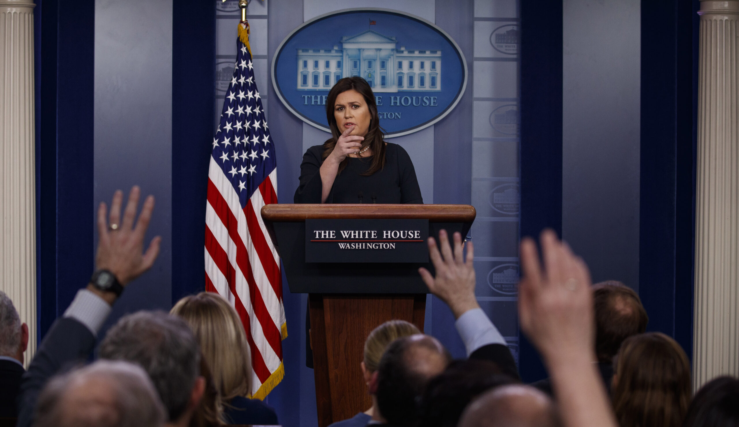Sarah Sanders denies Trump said there were ‘very fine’ Nazis