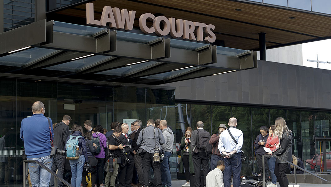 Accused New Zealand shooter makes first appearance in court