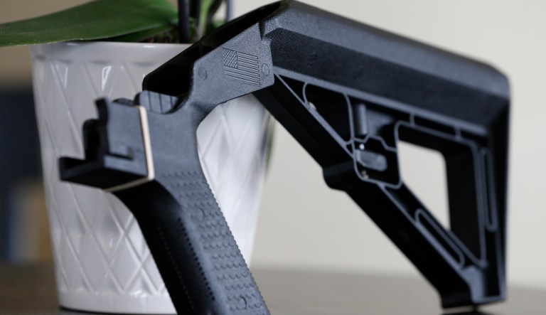 A bump stock.