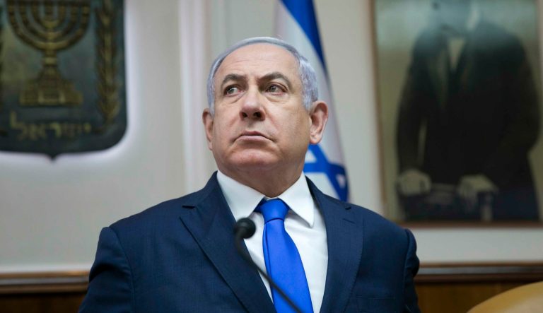 Former Israeli Prime Minister Benjamin Netanyahu.