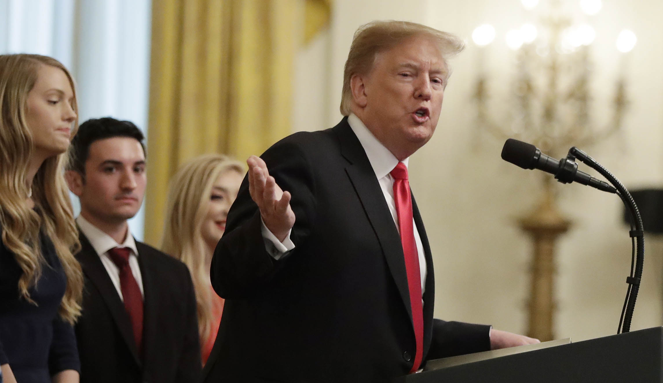 Trump says universities ‘increasingly hostile’ to First Amendment