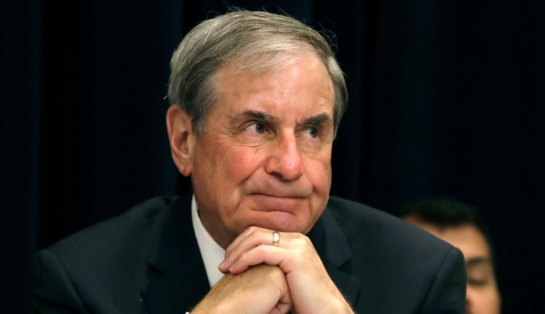 Rep. John Yarmuth, D-Ky., listens to testimony on Capitol Hill in Washington.