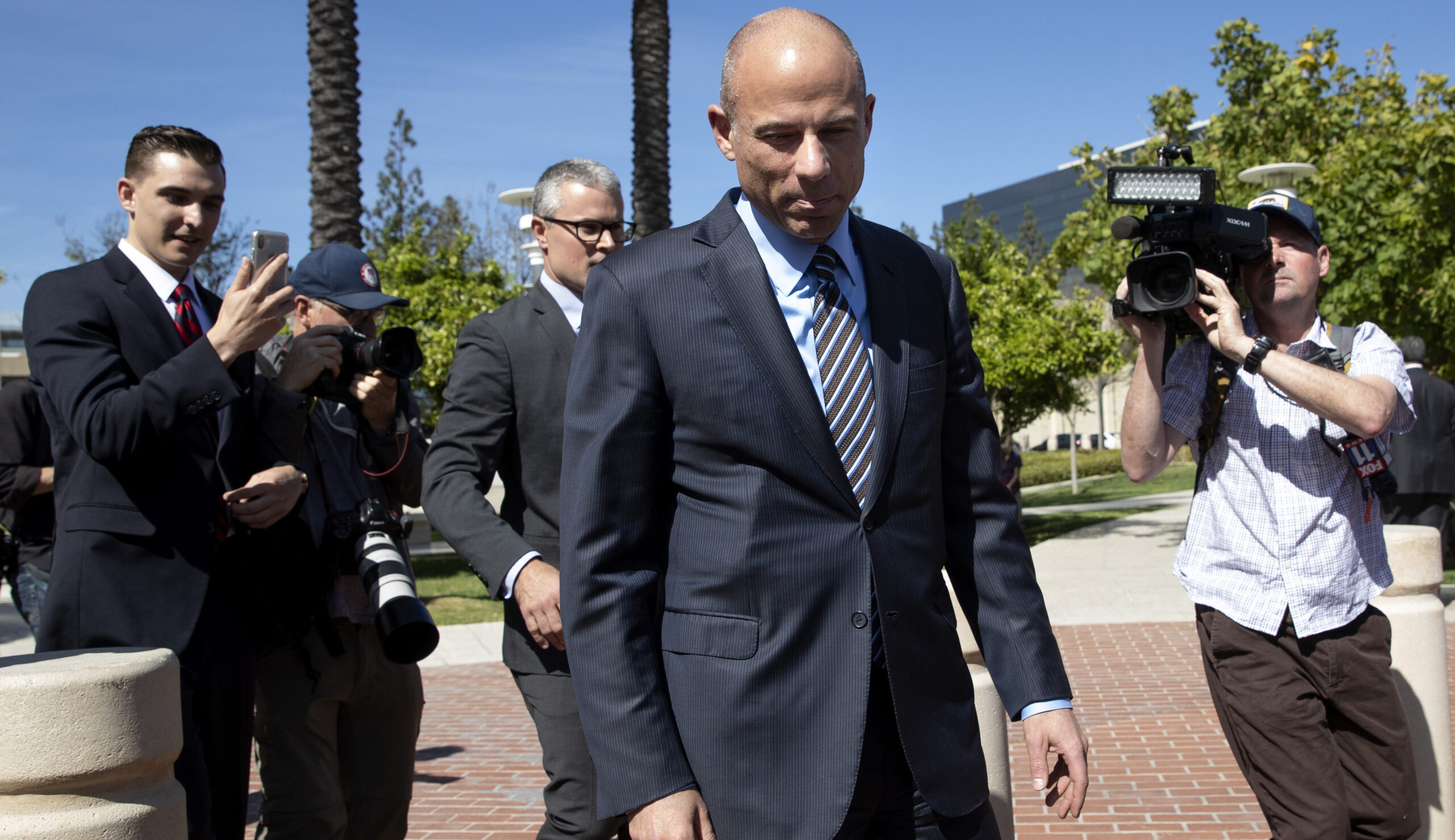 Michael Avenatti arrested by federal agents during disciplinary hearing