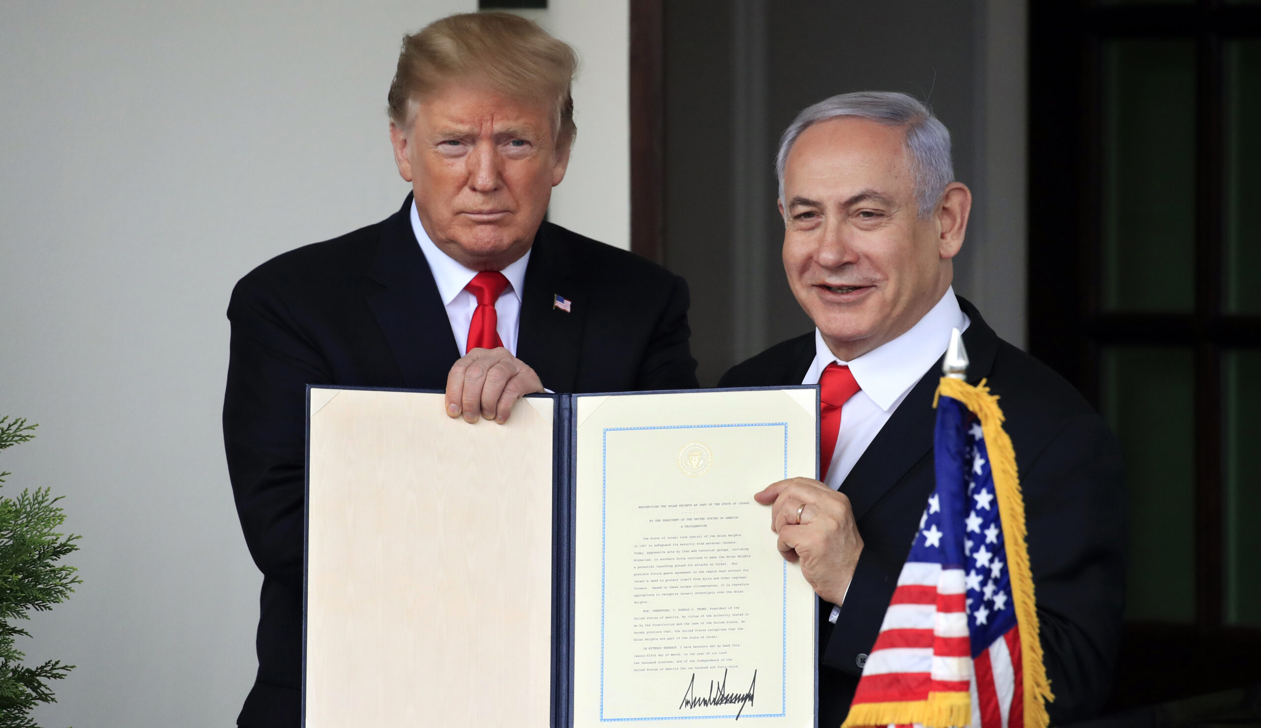 Trump’s pathetic attack on Netanyahu