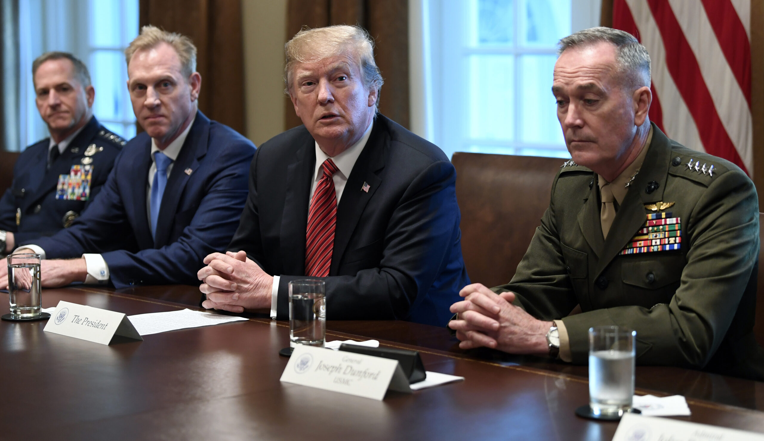 Trump keeping ‘all options on the table’ for border fight