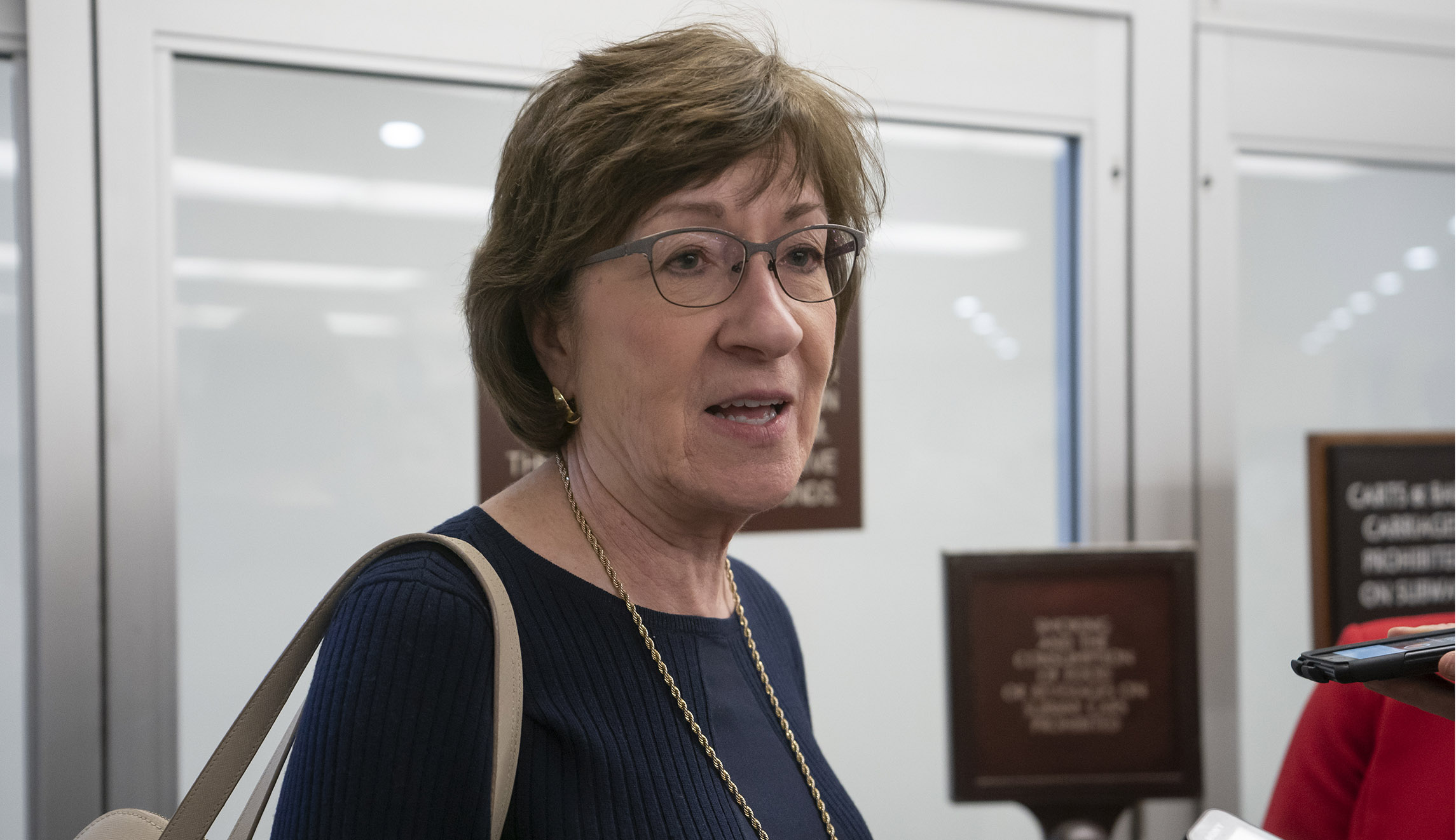 Woman found guilty after mailing white powder to Susan Collins following Kavanaugh vote