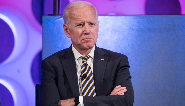Former Vice President Joe Biden takes part in a forum on the opioid epidemic, at the University of Pennsylvania in Philadelphia, Thursday, April 11, 2019. 