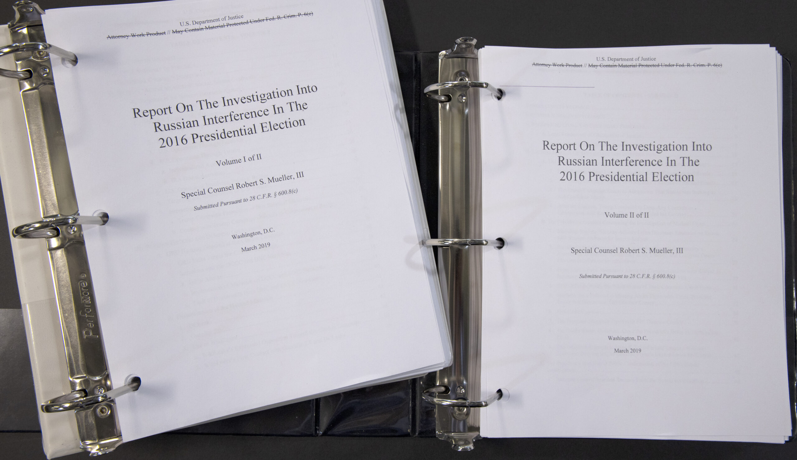 Mueller’s report has one annoying part that liberals are going to grip for dear life