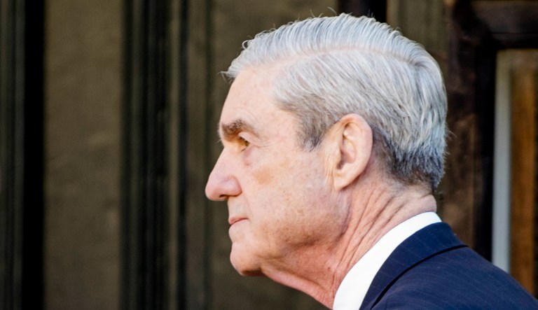 Special counsel Robert Mueller appears in D.C.