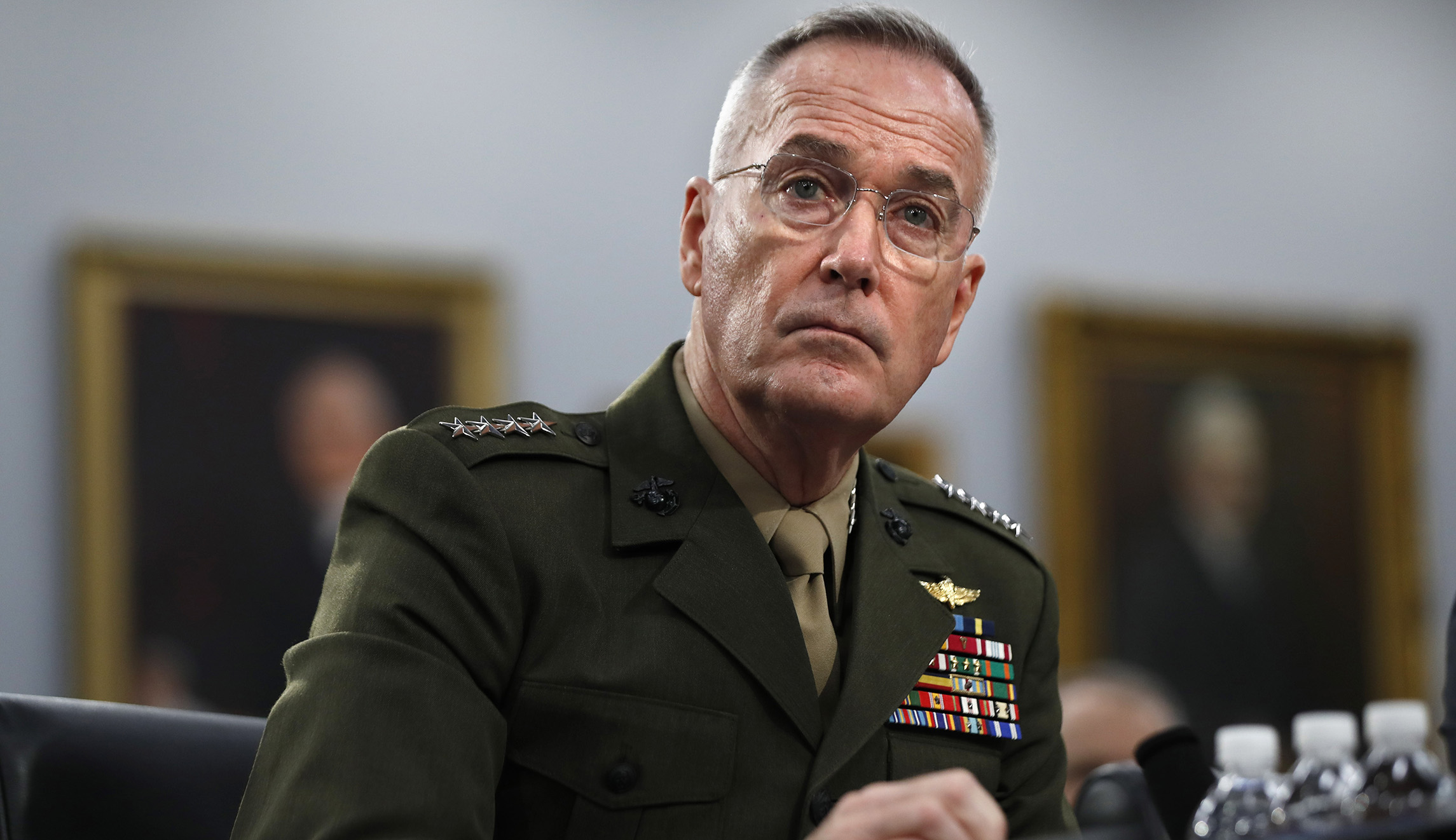Iran threat explained: Dunford behind deployments to deter aggression