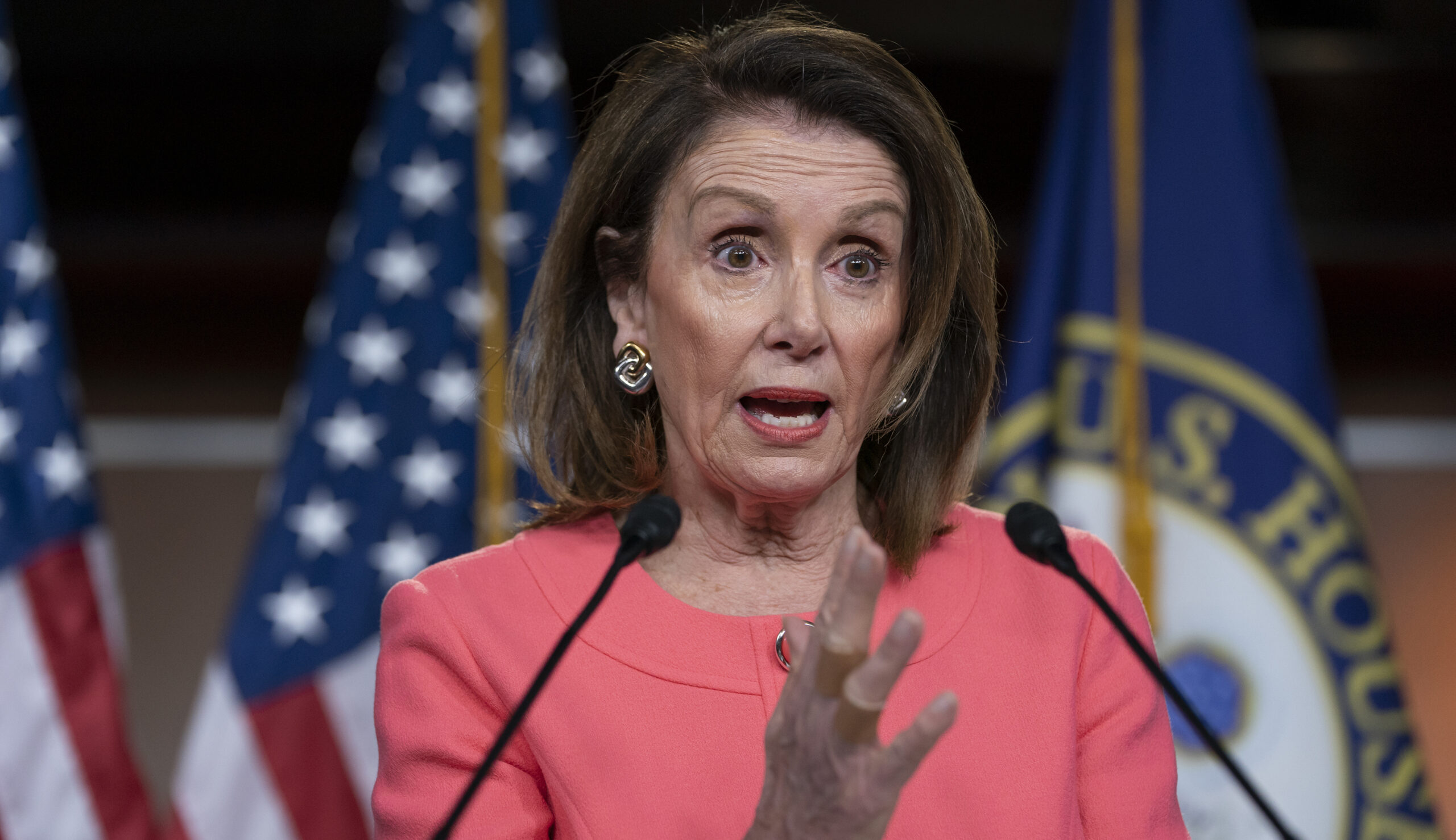Pelosi repeatedly confronted about impeachment