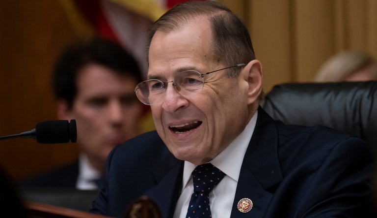House Judiciary Committee Chair Jerrold Nadler, D-N.Y., moves ahead with a vote to hold Attorney General William Barr in contempt of Congress after last-minute negotiations stalled with the Justice Department over access to the full, unredacted version of special counsel Robert Mueller's report, on Capitol Hill in Washington, Wednesday, May 8, 2019.
