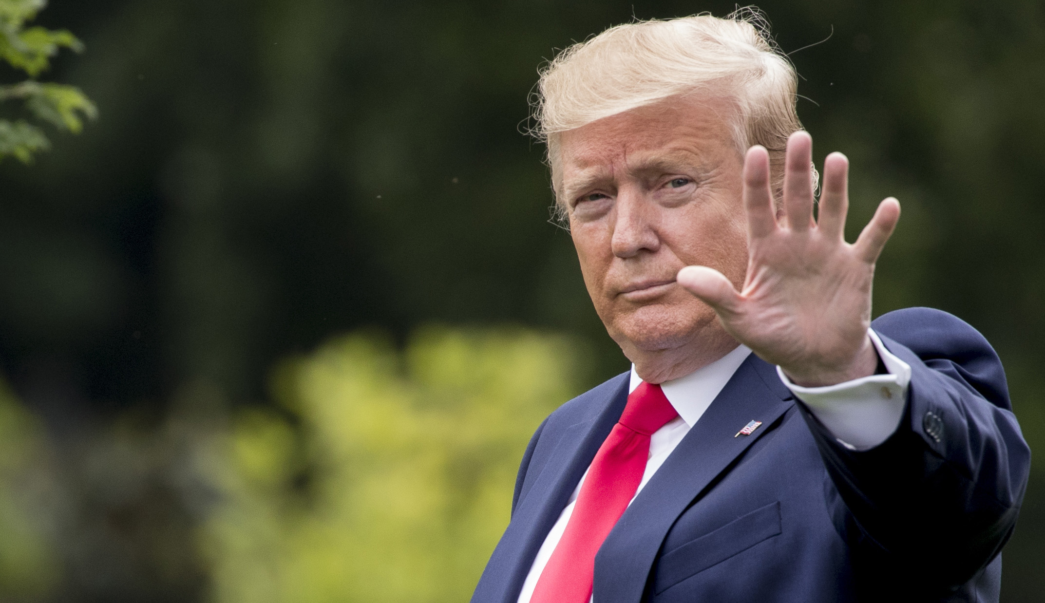 Trump denies involvement in Barr’s actions examining origins of Russia investigation