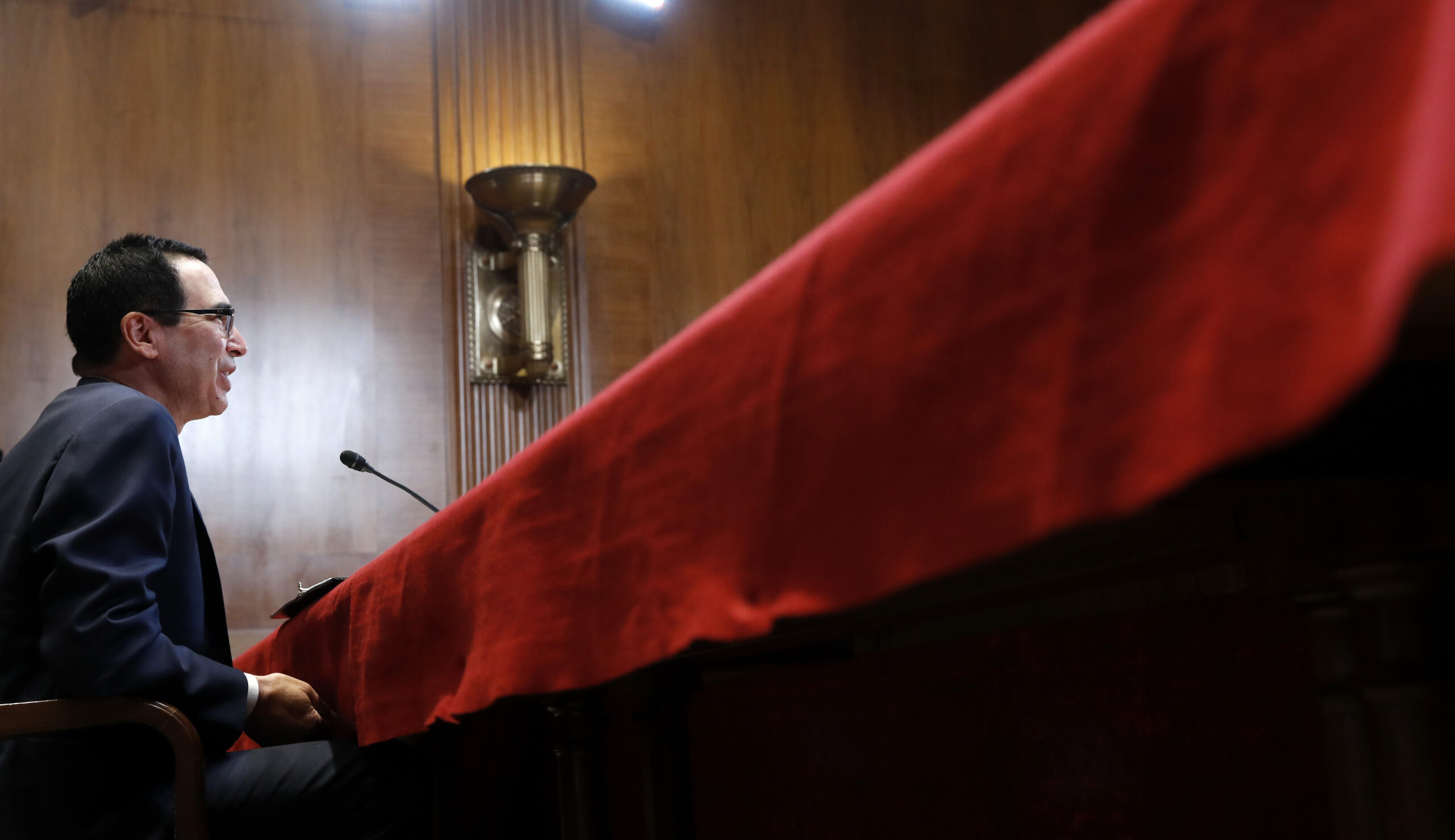Mnuchin says he will resist congressional subpoenas for Trump tax returns