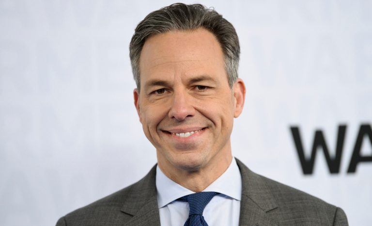 CNN news anchor Jake Tapper attends the WarnerMedia Upfront at Madison Square Garden on Wednesday, May 15, 2019, in New York. 