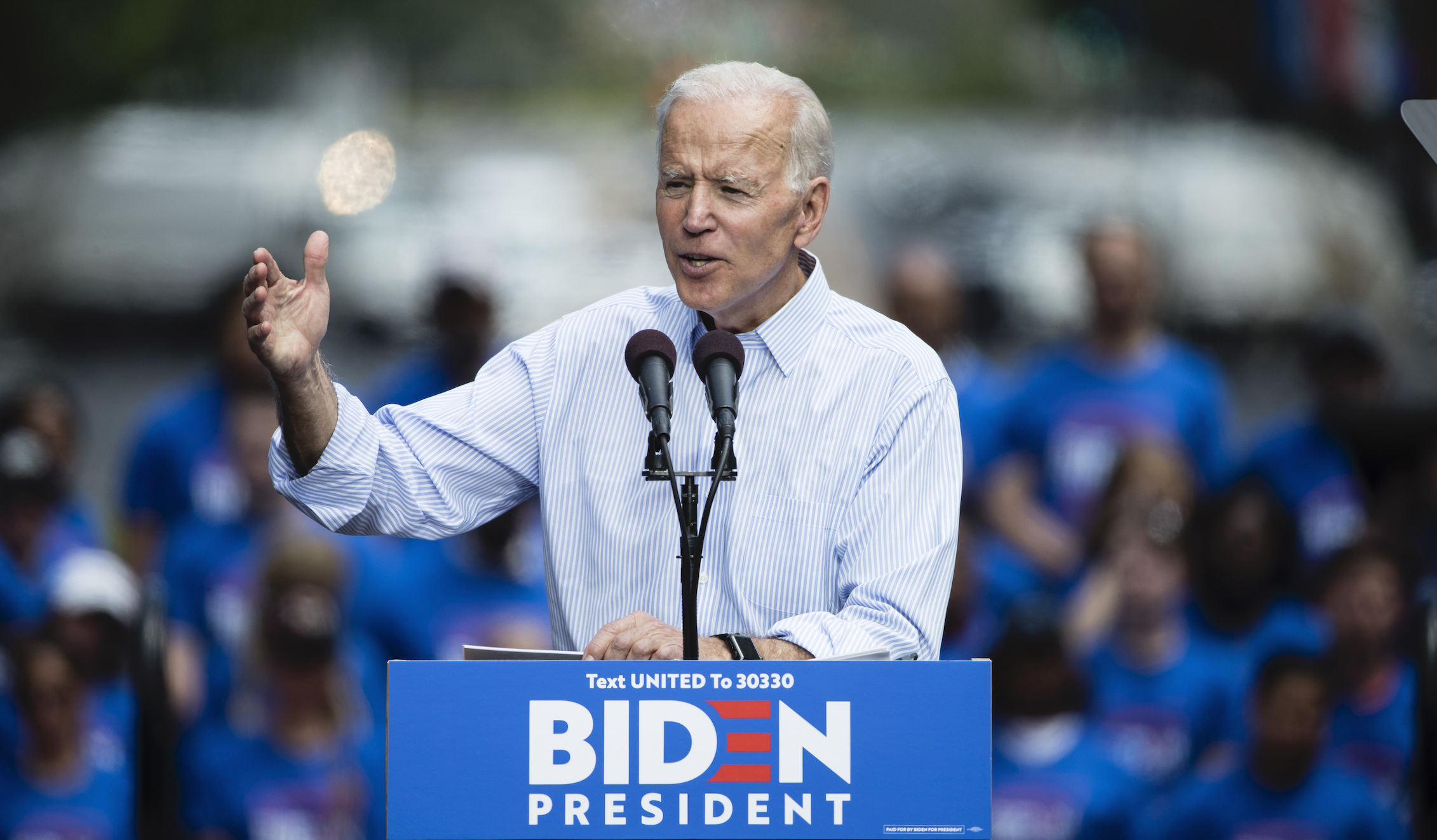Biden taps convention staff as event uncertainty lingers