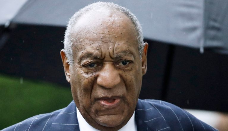 In this Sept. 25, 2018 photo, Bill Cosby arrives for a sentencing hearing following his sexual assault conviction at the Montgomery County Courthouse in Norristown Pa.