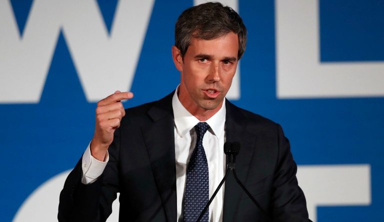 Democratic presidential candidate Beto O'Rourke speaks during the I Will Vote Fundraising Gala Thursday, June 6, 2019, in Atlanta. 