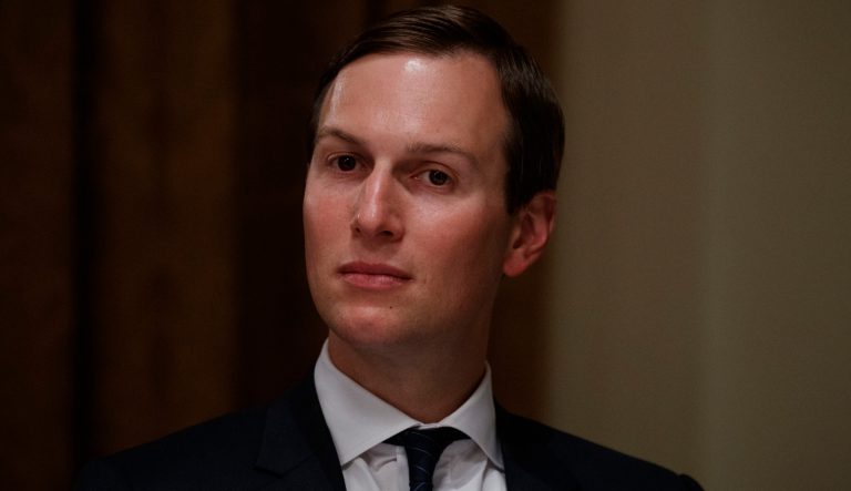 White House senior adviser Jared Kushner listens in the Cabinet Room of the White House, Wednesday, June 12, 2019, in Washington. 