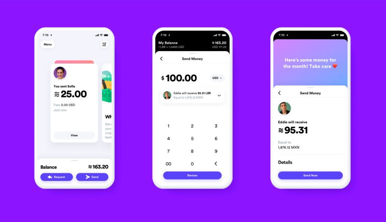 This undated image provided by Calibra shows what the Calibra digital wallet app might look like. Facebook unveiled the ambitious plan Tuesday, June 18, 2019. 