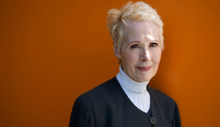 E. Jean Carroll is photographed, Sunday, June 23, 2019, in New York. Carroll, a New York-based advice columnist, claims Donald Trump sexually assaulted her in a dressing room at a Manhattan department store in the mid-1990s. Trump denies knowing Carroll. 