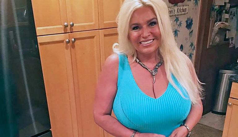 This 2017 photo provided by Mona Wood-Sword shows Beth Chapman in Honolulu. 