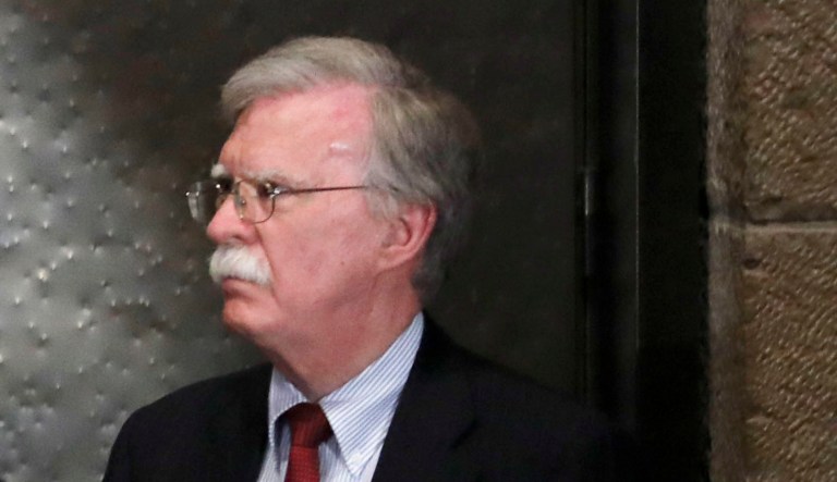 John Bolton is seen.
