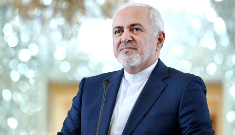 In this Monday, June 10, 2019 photo, Iranian Foreign Minister Mohammad Javad Zarif speaks during a press conference in Tehran, Iran. 
