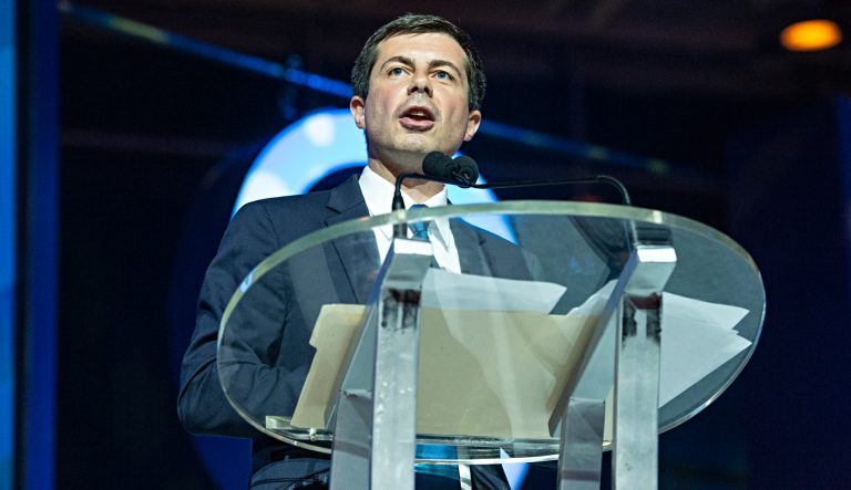Democratic presidential candidate and South Bend, Ind. Mayor Pete Buttigieg speaks at the 2019 Essence Festival at the Ernest N. Morial Convention Center on Sunday, July 7, 2019, in New Orleans. 