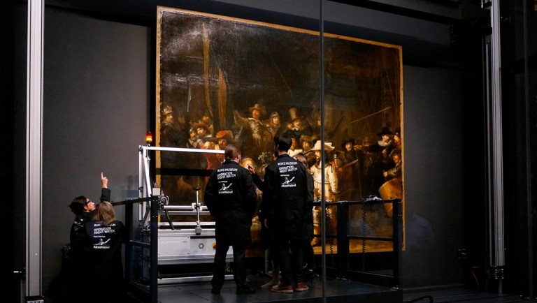 Multiyear restoration of famous Rembrandt painting begins