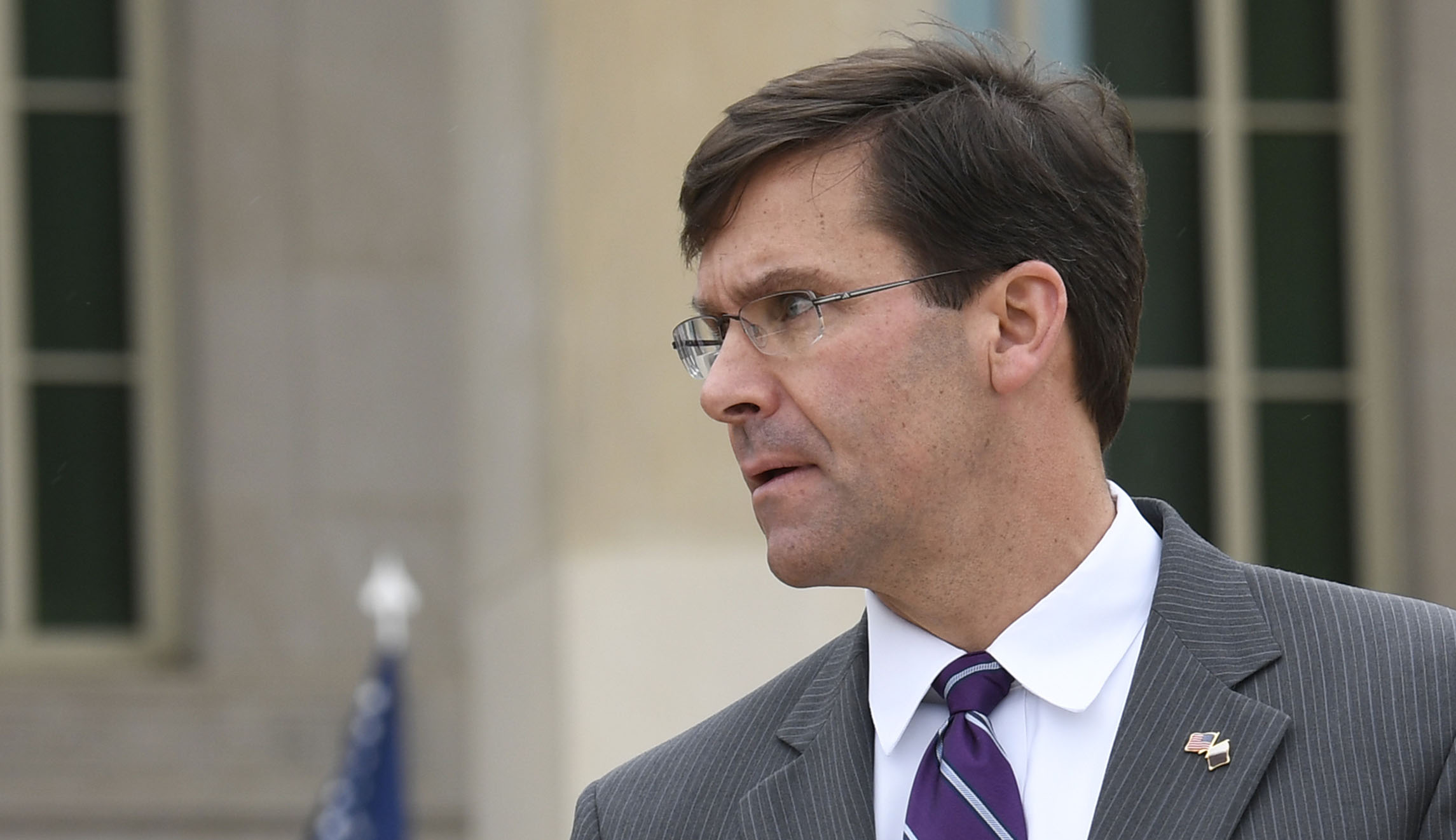 Mark Esper indicates he’ll be a defense secretary in the mold of Jim Mattis