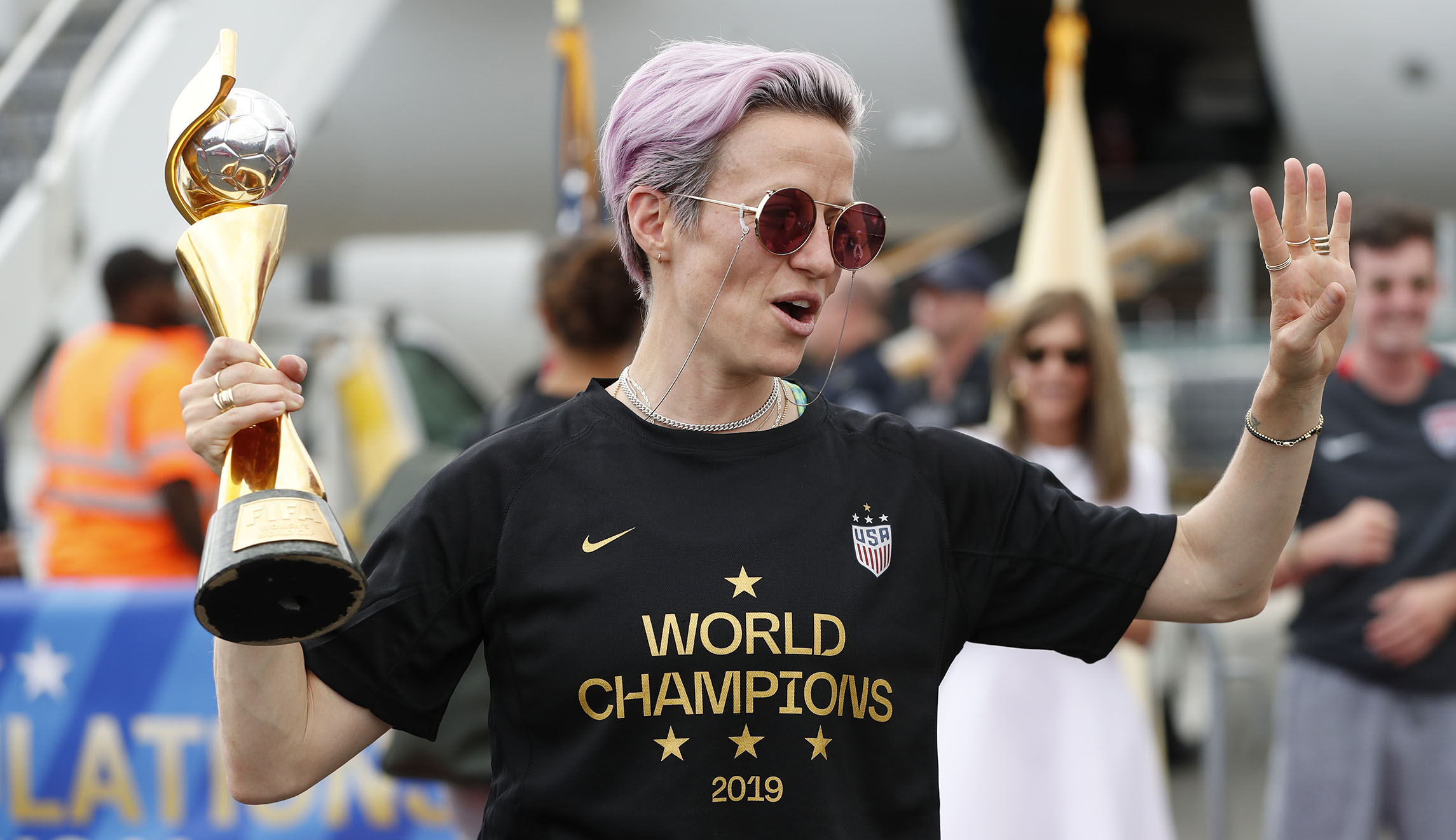 Megan Rapinoe is a great soccer player and a terrible political pundit