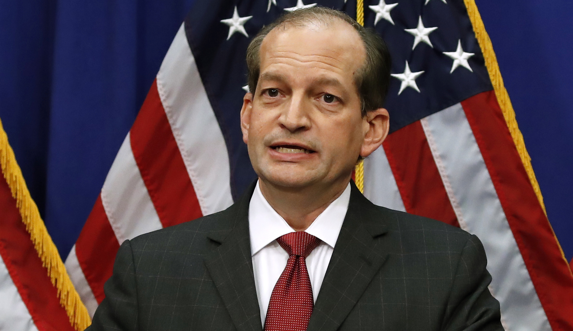 Under-fire Alex Acosta defends 2008 prosecution of Jeffery Epstein as defending victims
