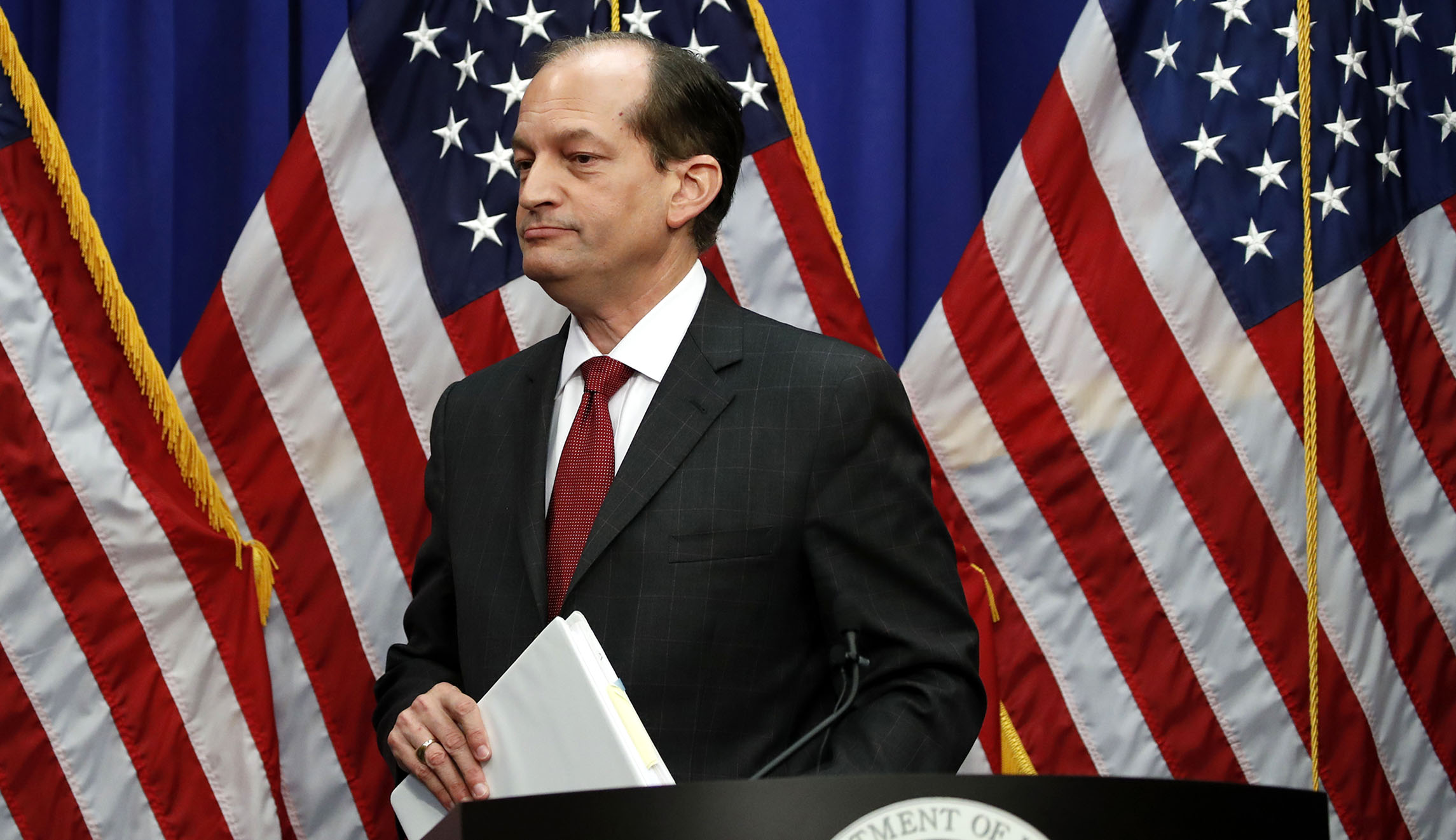 Acosta dodges when asked if Epstein was an ‘intelligence asset’