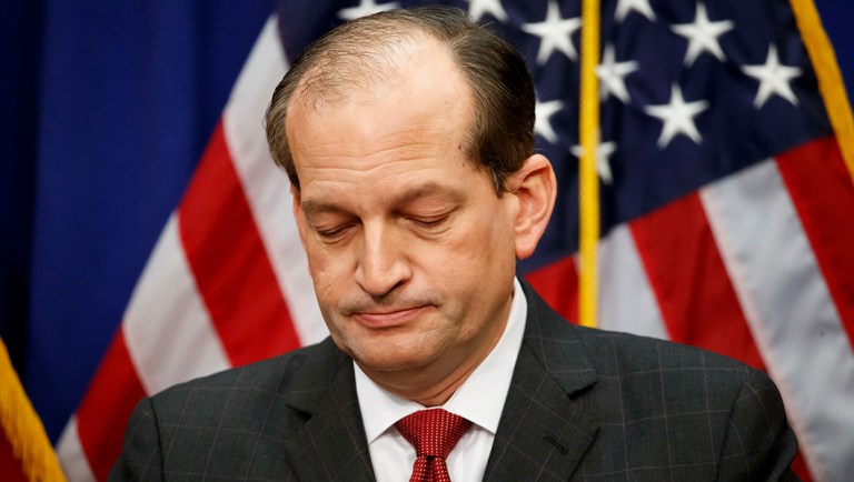 Alex Acosta out: Resigns amid furor over sex criminal Jeffrey Epstein plea deal