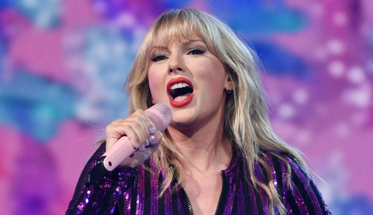 Taylor Swift is seen.
